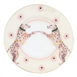 Yvonne Ellen Assiettes à Dessert Assiettes En Porcelaine Safari D16cm - Lot De 4 -Assiettes Soldes Magasin assiettes en porcelaine safari d16cm lot de 4 3