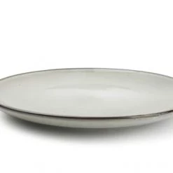ONA Assiettes Plates Assiettte Creuse 21,5xH4cm Blanc - Lot De 4 -Assiettes Soldes Magasin assiettte creuse 21 5xh4cm blanc lot de 4 4