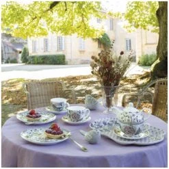 Mathilde M Coffret De 4 Assiettes à Dessert D20,5cm -Assiettes Soldes Magasin coffret de 4 assiettes a dessert d20 5cm 8