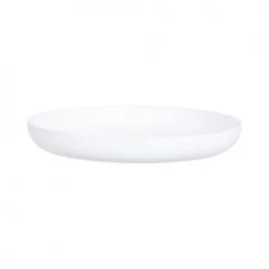Luminarc Assiettes Creuses Grande Assiette Blanche Couscous D25cm -Assiettes Soldes Magasin grande assiette blanche couscous d25cm 2