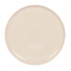 Table Passion Assiettes à Dessert Lot De 6 - Assiette à Dessert 21 Cm En Grès Beige