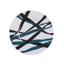 Table Passion Assiettes à Dessert Lot De 6 - Assiette à Dessert 21 Cm En Porcelaine Blanc