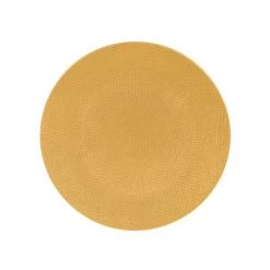 Table Passion Assiettes à Dessert Lot De 6 - Assiette à Pain Safran 16 Cm En Grès Jaune