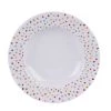 Table Passion Assiettes Creuses Lot De 6 - Assiette Creuse 22 Cm En Porcelaine Blanc