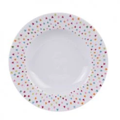 Table Passion Assiettes Creuses Lot De 6 - Assiette Creuse 22 Cm En Porcelaine Blanc