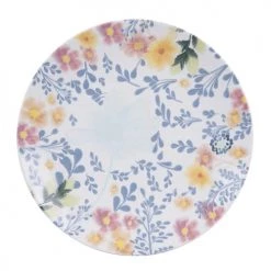 Trend'up Assiettes Plates Lot De 6 - Assiette Plate 27,5 Cm En Grès Multicolore