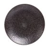 Table Passion Assiettes Plates Lot De 6 - Assiette Plate 27 Cm En Faïence Noir