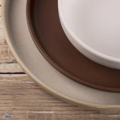 Table Passion Assiettes Plates Lot De 6 - Assiette Plate Sable 26 Cm En Grès Beige -Assiettes Soldes Magasin lot de 6 assiette plate sable 26 cm en gres beige 2