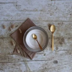 OGO Living Assiettes Creuses Lot De 6 Assiettes Coupes En Grès Gris 15,5cm -Assiettes Soldes Magasin lot de 6 assiettes coupes en gres gris 15 5cm 4