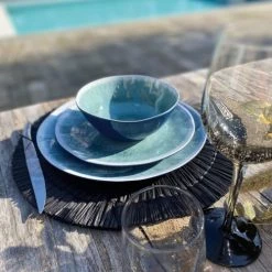 Now’s Home Lot De 6 Assiettes Plates Bleues 6 Now’s Home Lot De 6 Assiettes Plates Bleues -Assiettes Soldes Magasin lot de 6 assiettes plates bleues 2