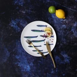 Novastyl Lot De 6 Assiettes Plates En Faïence D27cm -Assiettes Soldes Magasin lot de 6 assiettes plates en faience d27cm 3