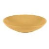 Table Passion Assiettes Creuses Lot De 6 - Grande Assiette Creuse Safran 25 Cm En Grès Jaune