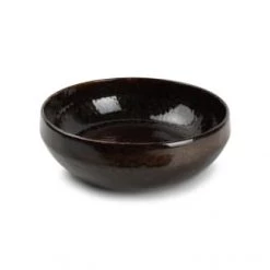 Salt&Pepper Assiettes De Présentation Plat à Servir 26xH8cm Brun - Lot De 4